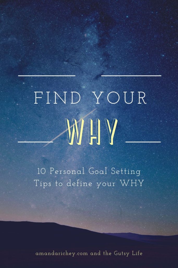 find your why- goal setting tips